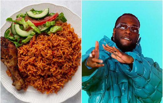 Burna Boy defends Ghana Jollof that it’s not “low quality”