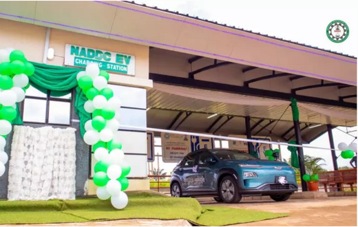 NADDC solar-powered electric vehicle. [NAN]