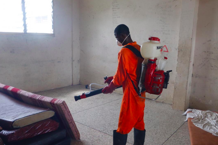 Fumigation of secondary schools in the Ashanti Region