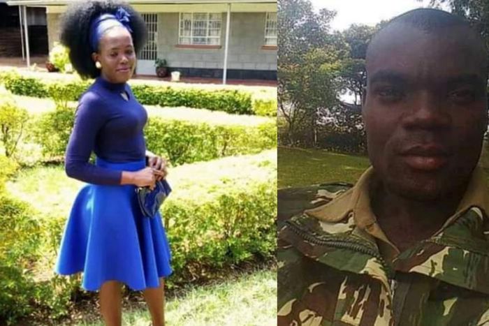 Patrick Nyapara  and deceased lover, Christine Maonga