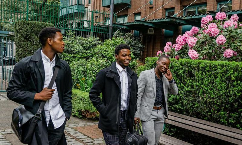 A group of men walking together [Image: PNW Production]