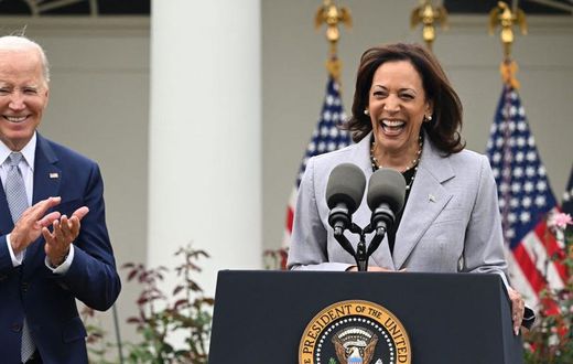President Joe Biden (left) and Vice President Kamala Harris (right).Saul Loeb/AFP via Getty Images