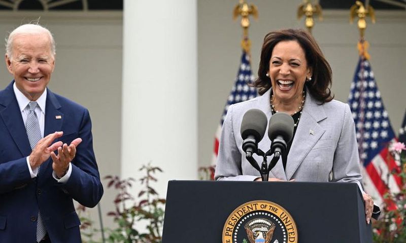 President Joe Biden (left) and Vice President Kamala Harris (right).Saul Loeb/AFP via Getty Images