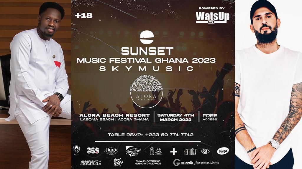 WatsUp TV to Host Sunset Music Festival Ghana 2023