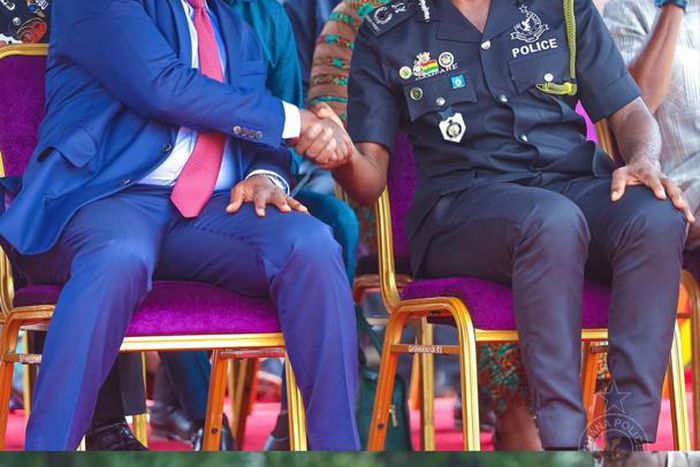 Your effective policing is visible -  Vice President Bawumia commends IGP Dampare