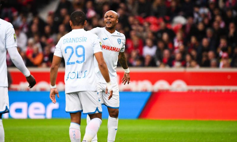 Andre Ayew wins Le Havre player of the month for February