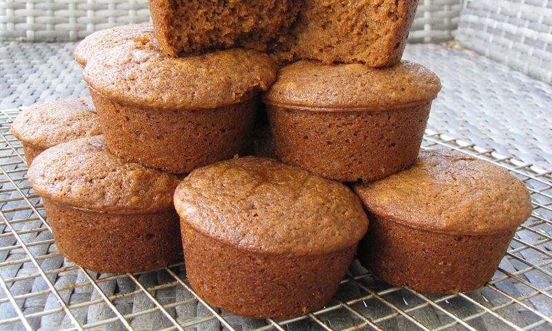 Gingerbread muffins