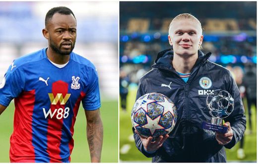 Ghanaians react to Crystal Palace choosing Jordan Ayew over Haaland in 2018