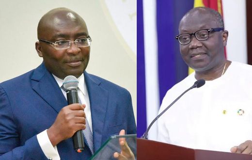 Dr, Mahamudu Bawumia and Ken Ofori-Atta