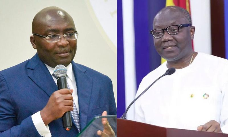 Dr, Mahamudu Bawumia and Ken Ofori-Atta