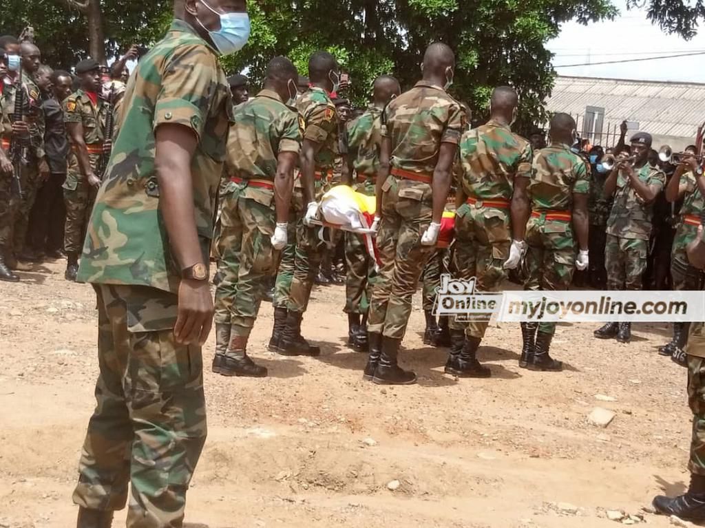 Imoro Sherrif, slain young soldier laid to rest in an emotion-filled atmosphere