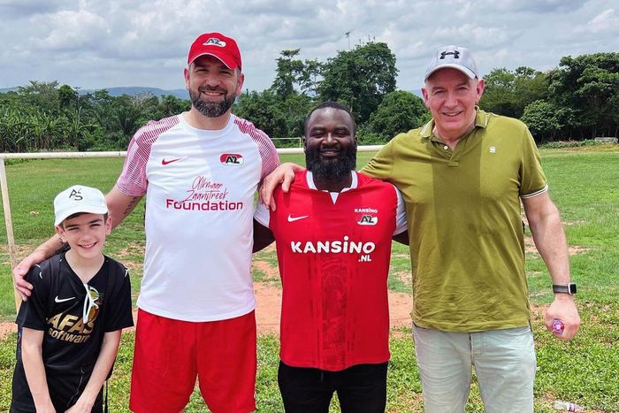 KofCity FC host reps from Dutch giants AZ Alkmaar during Ghana visit