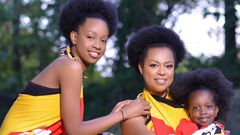 Mother and daughters