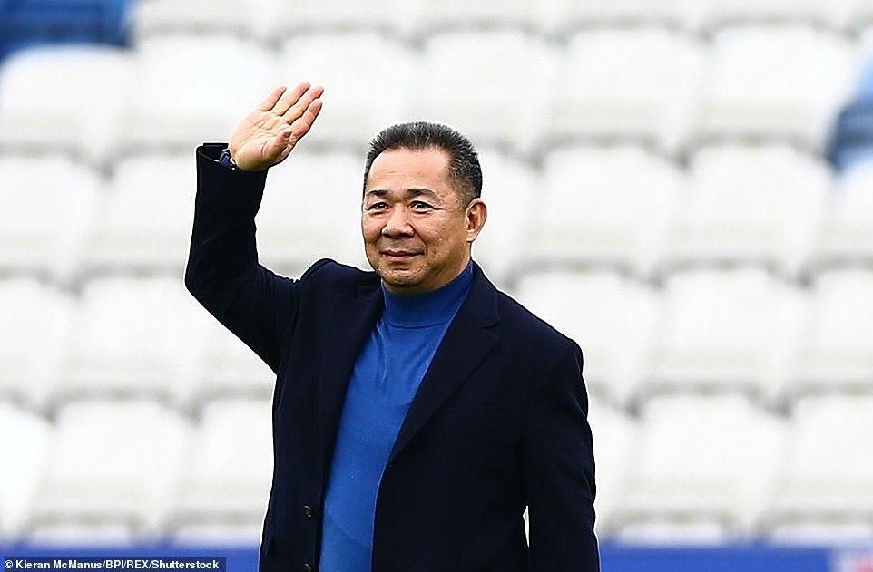 Leicester City owner's helicopter crashes outside stadium