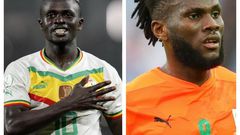 Sadio Mane and Franck Kessie