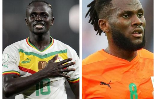 Sadio Mane and Franck Kessie