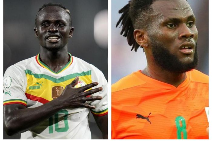Sadio Mane and Franck Kessie