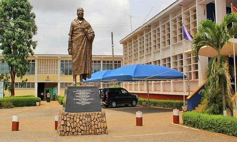 Front view of Opoku Ware Senior High School