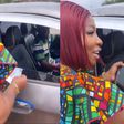 Nollywood actress in shock as Ghanaian taxi driver returns phones left in his car (VIDEO)