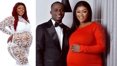 Zion Felix and Mina baby bump
