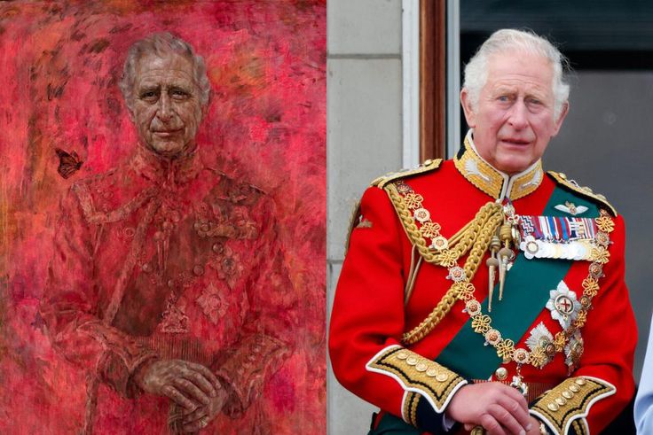 Artist Jonathan Yeo was commissioned to paint the first official portrait of King Charles III since his coronation.His Majesty King Charles III by Jonathan Yeo 2024/Handout via REUTERS