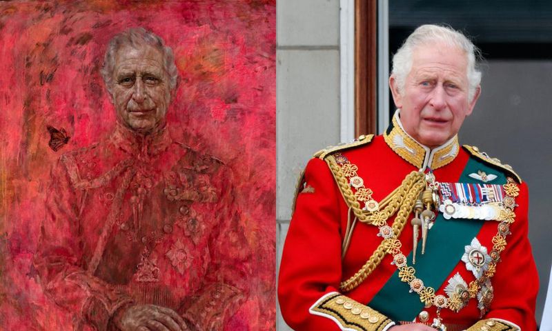 Artist Jonathan Yeo was commissioned to paint the first official portrait of King Charles III since his coronation.His Majesty King Charles III by Jonathan Yeo 2024/Handout via REUTERS