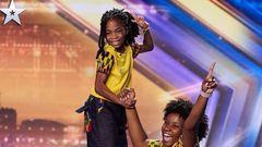 Afronita and Abigail on BGT