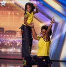 Afronita and Abigail on BGT