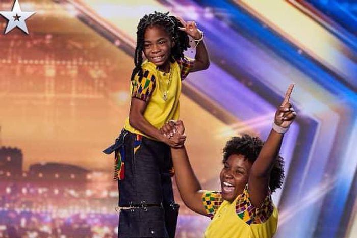 Afronita and Abigail on BGT