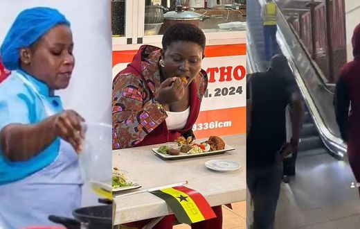 Afua Asantewaa flies to Tamale to support Chef Faila on her cook-a-thon journey