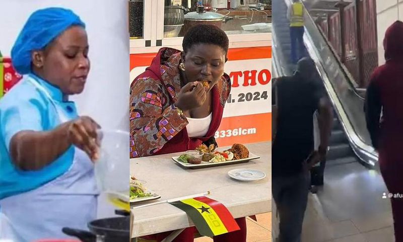 Afua Asantewaa flies to Tamale to support Chef Faila on her cook-a-thon journey