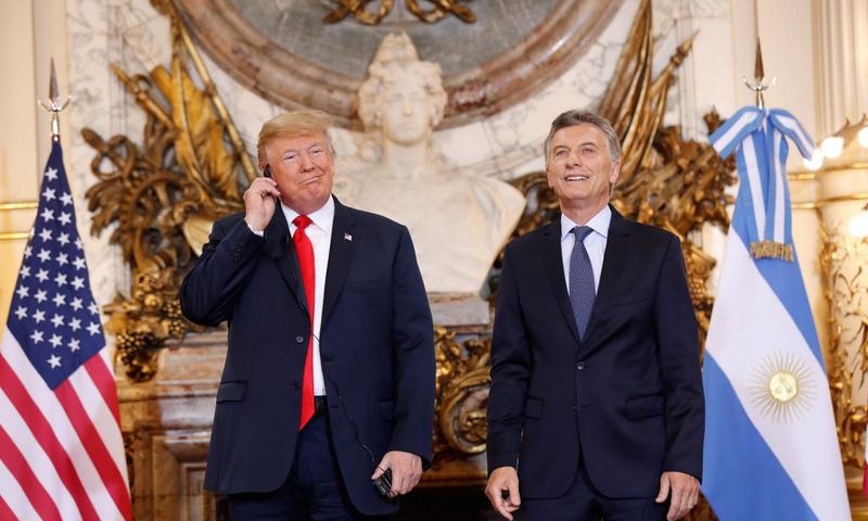 Trump Macri G20