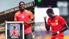 Ernest Nuamah voted Danish Super Liga player of the year