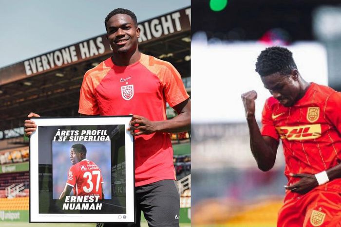 Ernest Nuamah voted Danish Super Liga player of the year