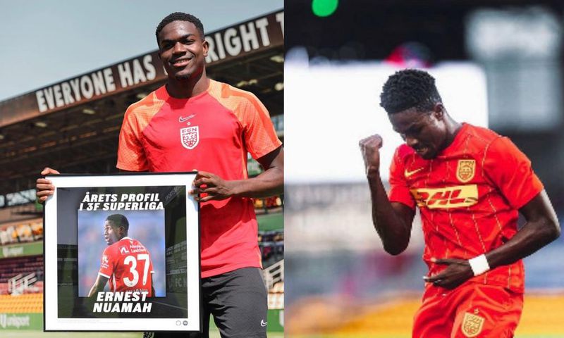 Ernest Nuamah voted Danish Super Liga player of the year