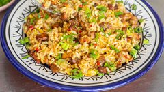Pork fried rice