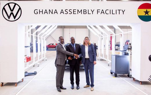 Ghana is the fourth Volkswagen assembly location in Sub-Saharan Africa