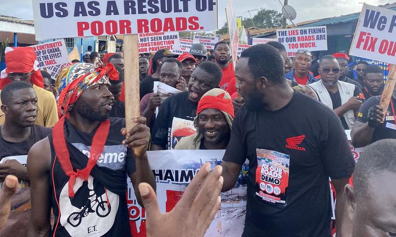 Ashaiman demonstration
