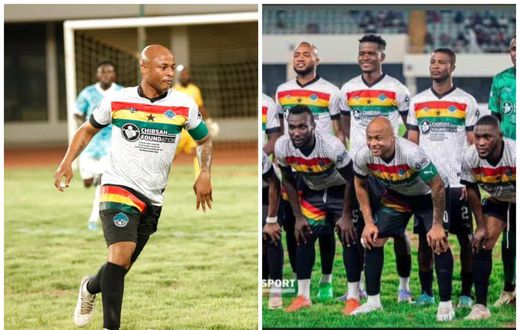 Andre Ayew rolls back the years with two goals in All-Star match (Video)