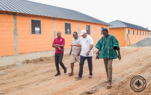 Akosombo flood victims ressettled