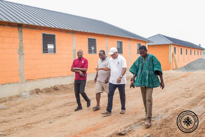 Akosombo flood victims ressettled