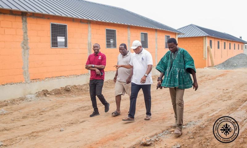 Akosombo flood victims ressettled