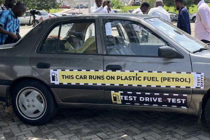 Plastic waste turned into petrol