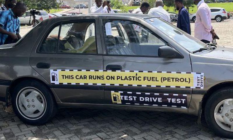 Plastic waste turned into petrol