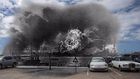 USS Shaw Explodes Pearl Harbor