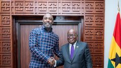 Idris Meets Akufo Addo