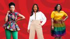Ladies styled in different outfits