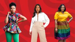Ladies styled in different outfits
