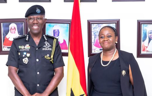 Your leadership is inspirational - CJ Torkornoo to IGP