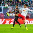 Poulsen opened the scoring as Leipzig brushed aside Bayer Leverkusen